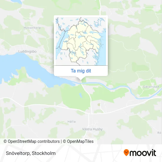 Snöveltorp karta