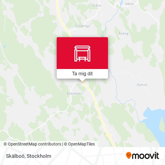 Skälboö karta