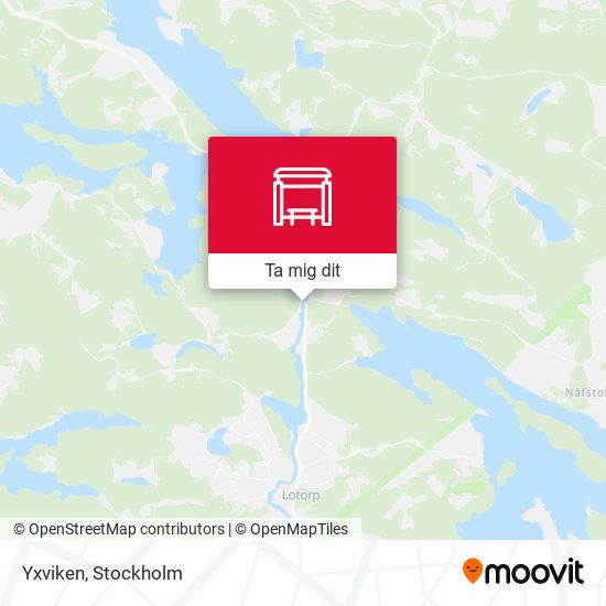 Yxviken karta