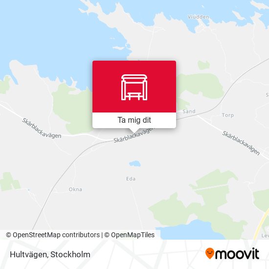 Hultvägen karta