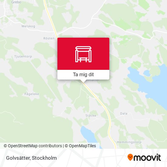 Golvsätter karta