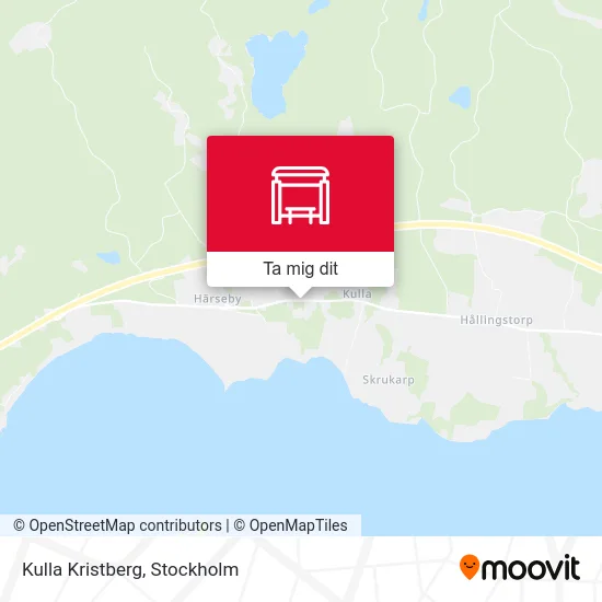 Kulla Kristberg karta