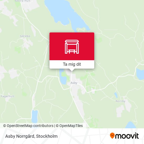 Asby Norrgård karta