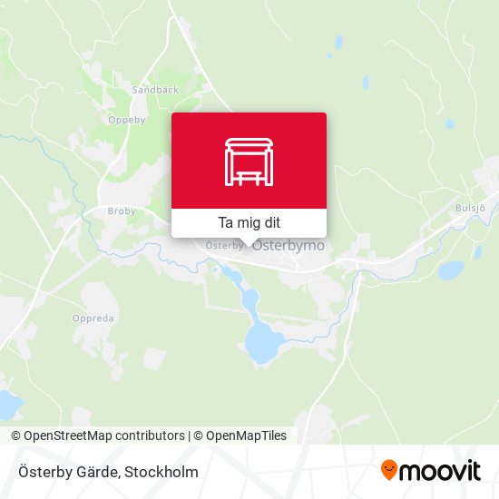 Österby Gärde karta