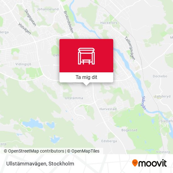Ullstämmavägen karta