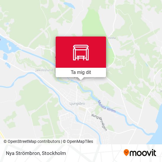 Nya Strömbron karta