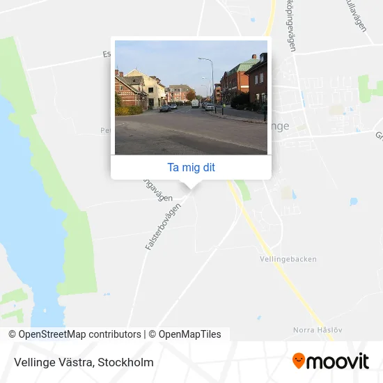 Vellinge Västra karta