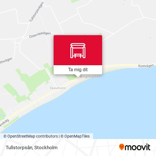 Tullstorpsån karta