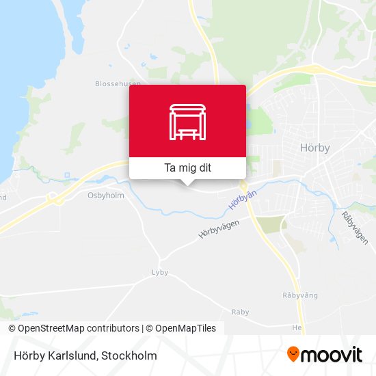 Hörby Karlslund karta
