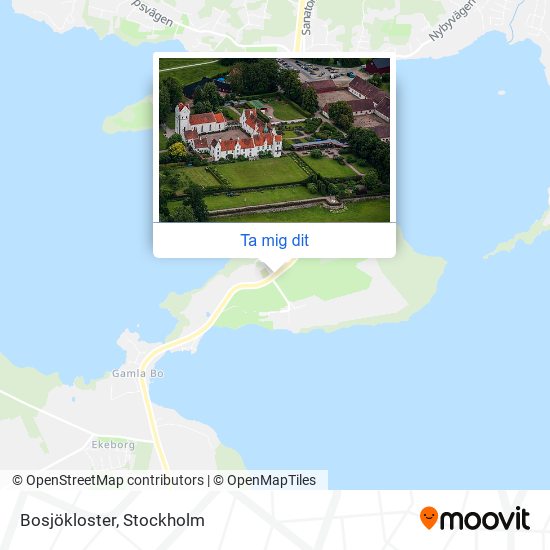 Bosjökloster karta