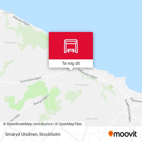 Småryd Utsikten karta