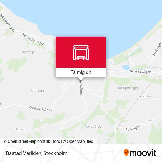 Båstad Vårliden karta