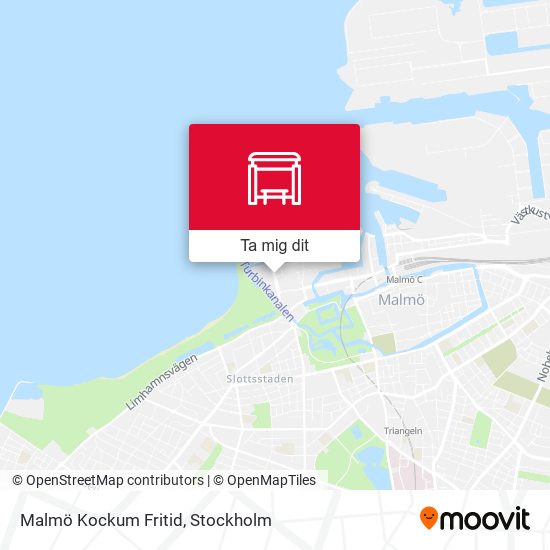 Malmö Kockum Fritid karta