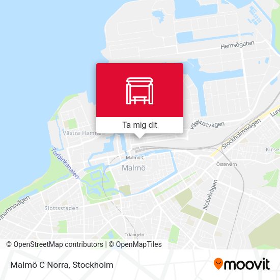 Malmö C Norra karta
