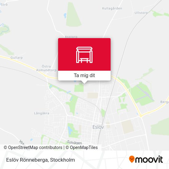 Eslöv Rönneberga karta