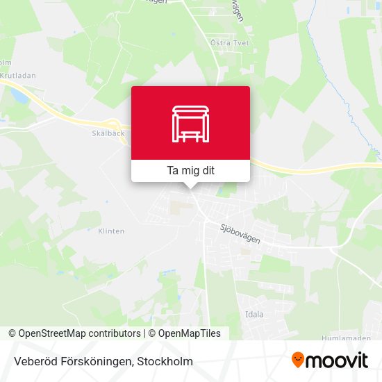 Veberöd Försköningen karta