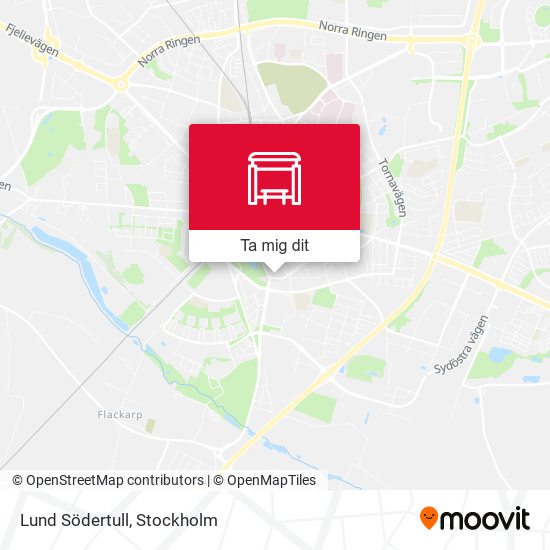Lund Södertull karta