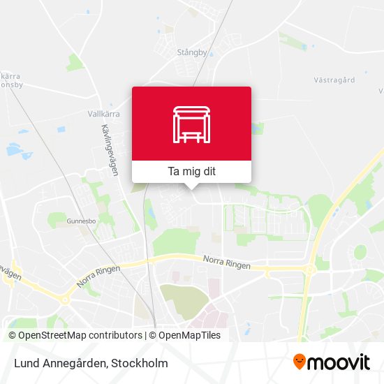 Lund Annegården karta