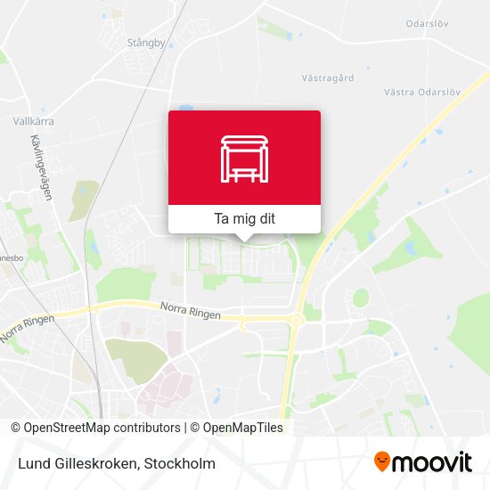Lund Gilleskroken karta