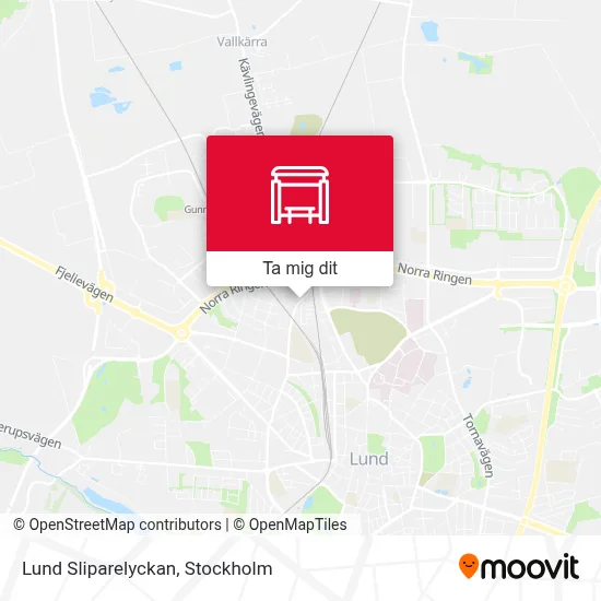 Lund Sliparelyckan karta