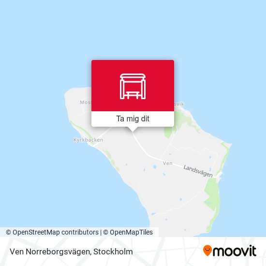 Ven Norreborgsvägen karta