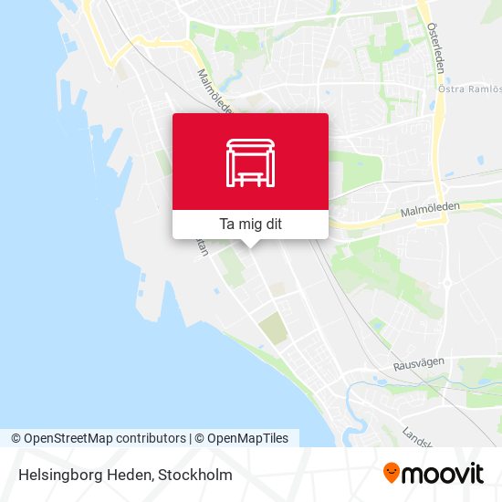 Helsingborg Heden karta