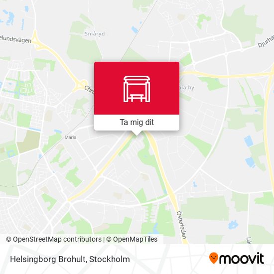 Helsingborg Brohult karta