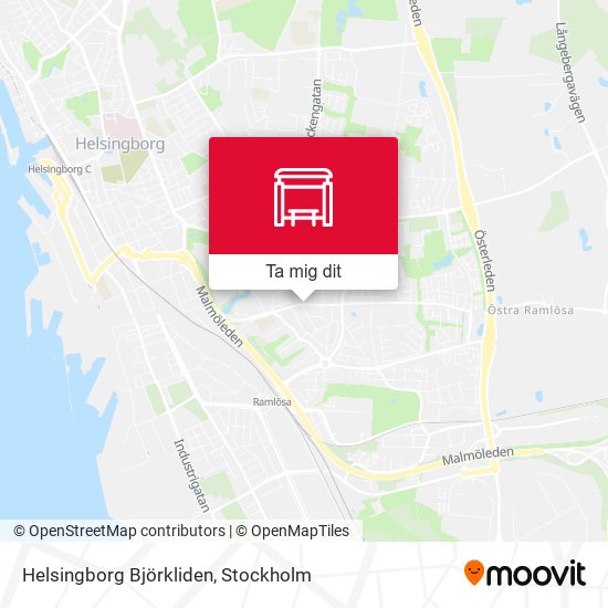 Helsingborg Björkliden karta