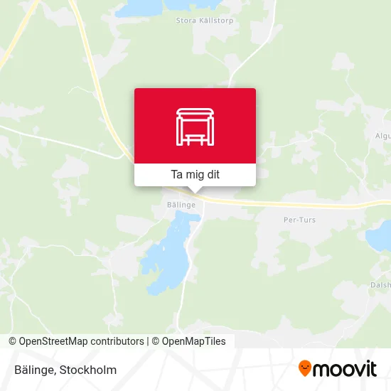 Bälinge karta
