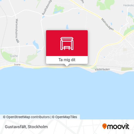 Gustavsfält karta