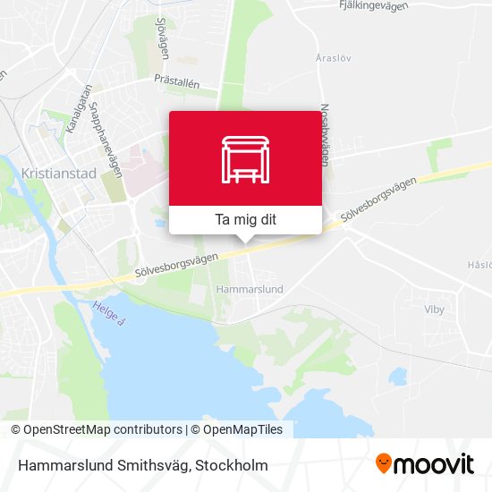Hammarslund Smithsväg karta