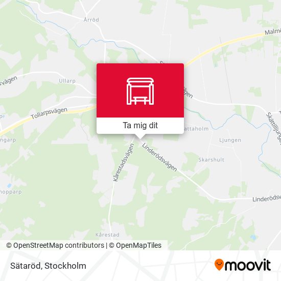 Sätaröd karta