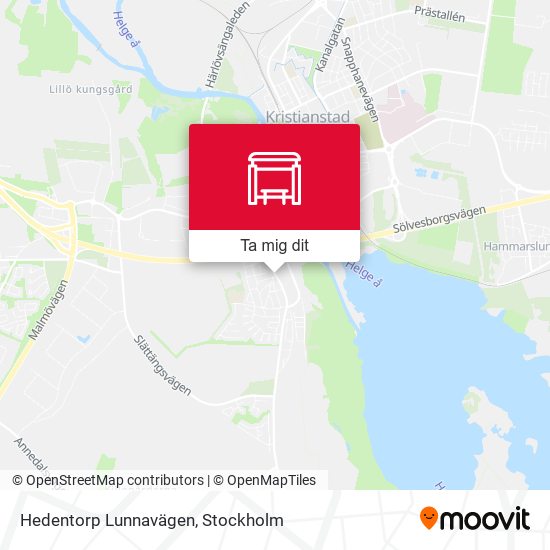Hedentorp Lunnavägen karta