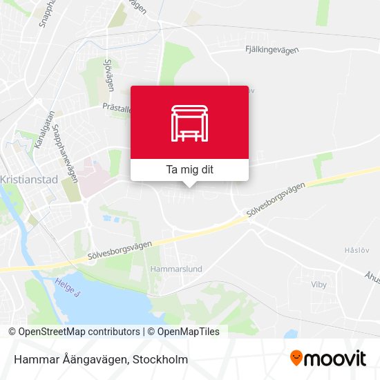 Hammar Åängavägen karta