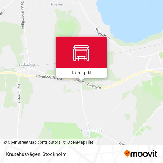 Knutehusvägen karta