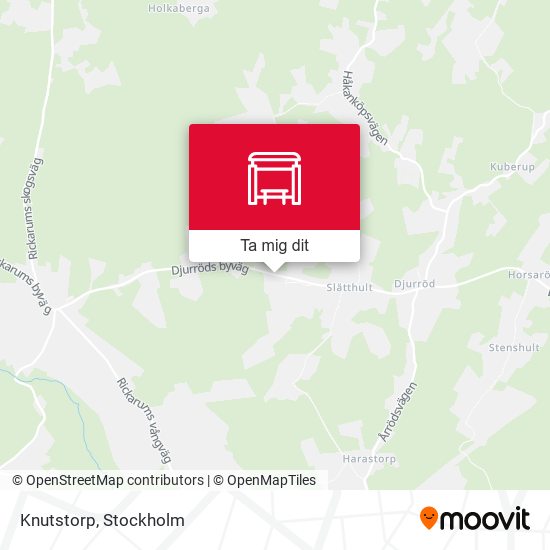 Knutstorp karta