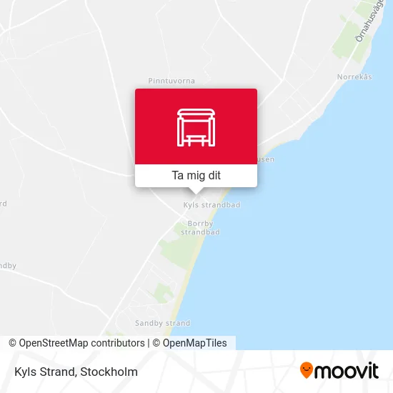 Kyls Strand karta