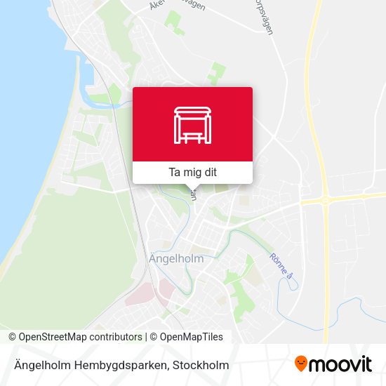 Ängelholm Hembygdsparken karta