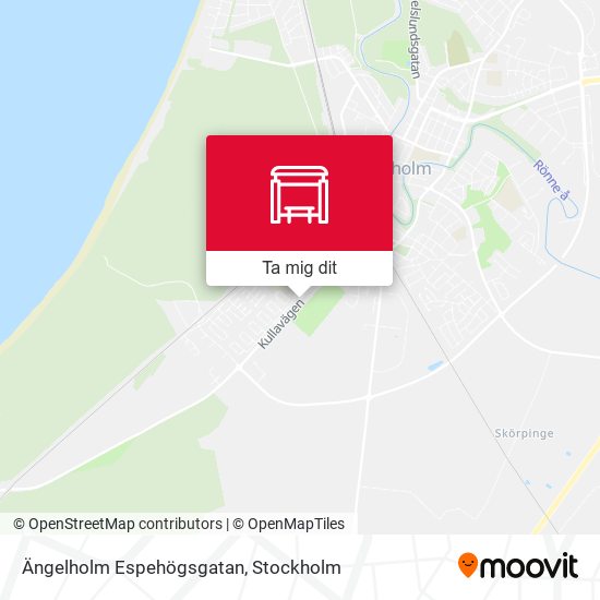 Ängelholm Espehögsgatan karta