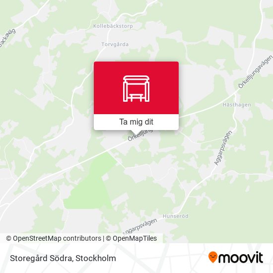 Storegård Södra karta