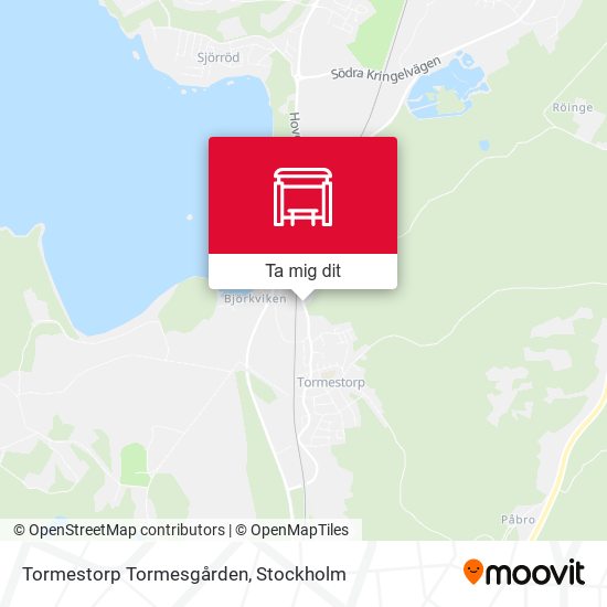 Tormestorp Tormesgården karta