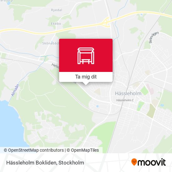 Hässleholm Bokliden karta