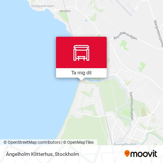 Ängelholm Klitterhus karta