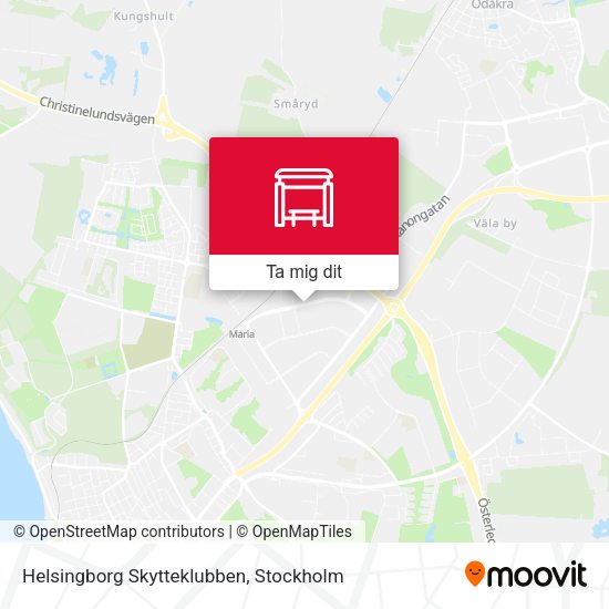 Helsingborg Skytteklubben karta