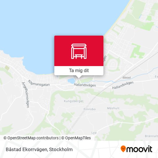 Båstad Ekorrvägen karta