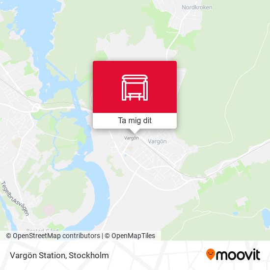 Vargön Station karta