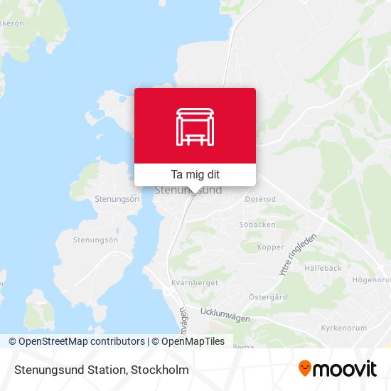 Stenungsund Station karta