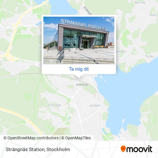Strängnäs Station karta
