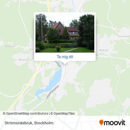 Strömsnäsbruk karta