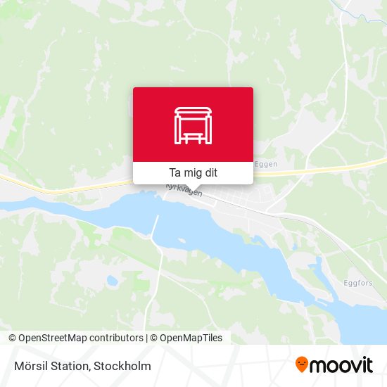 Mörsil Station karta